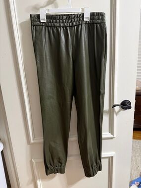 Alice + Olivia Olive Green Elastic Waist Jogger